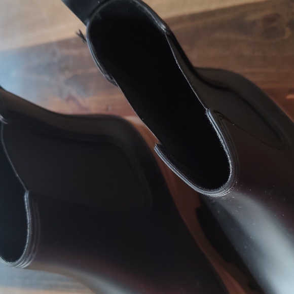 NEW Jeffrey Campbell Rain Storm Platform Chelsea Boots Waterproof - Picture 3 of 6